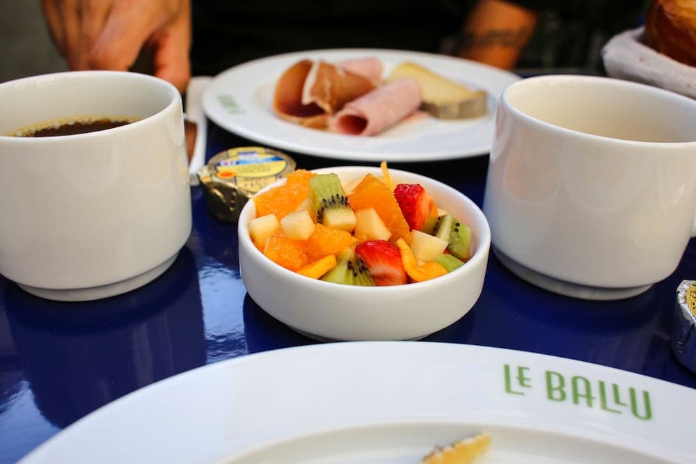 Breakfast buffet