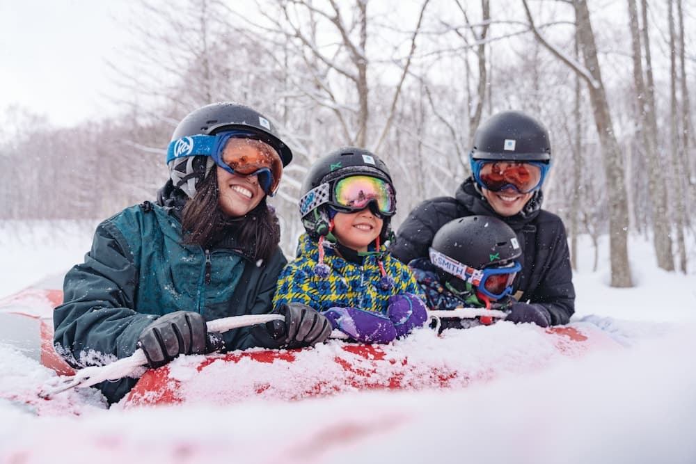 Snowmobiling