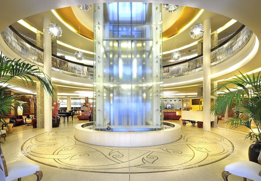 Interior entrance
