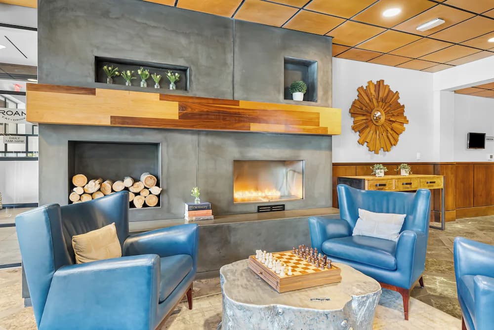 Lobby sitting area