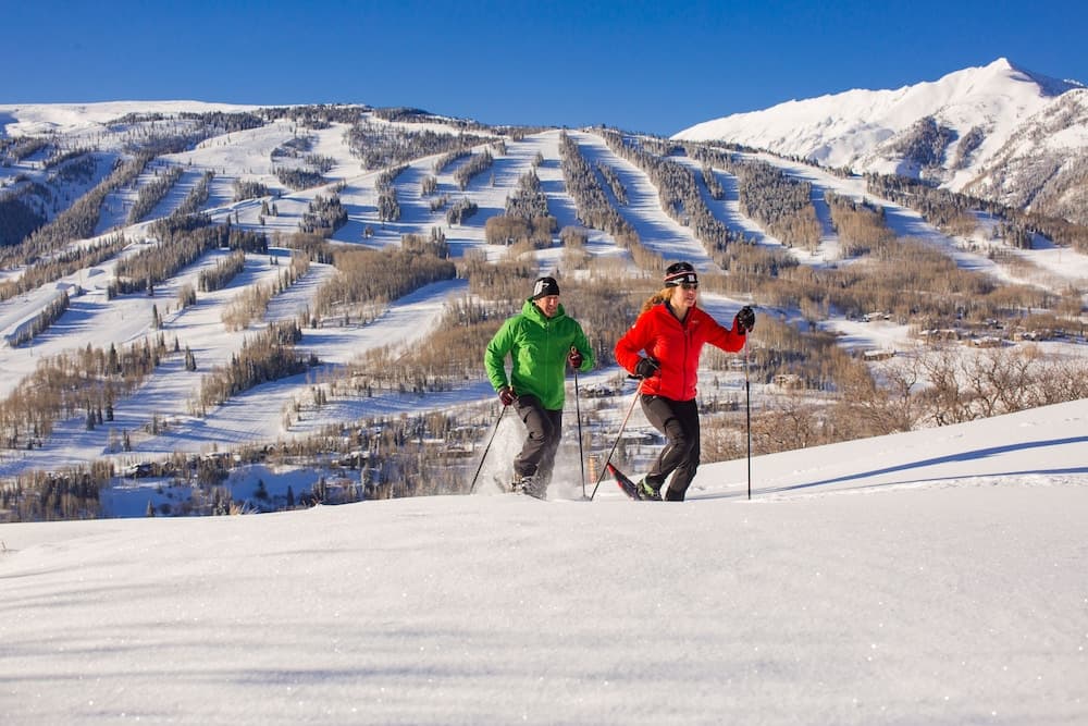 Snowshoeing