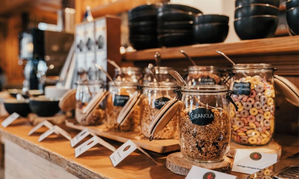 Breakfast buffet