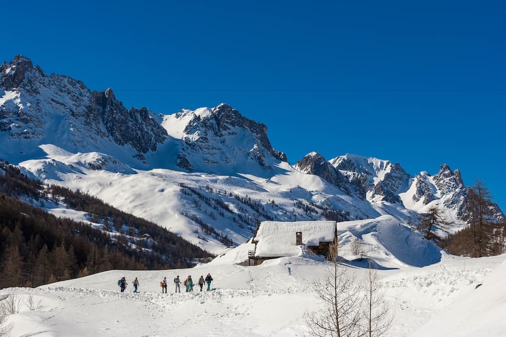 Snowshoeing