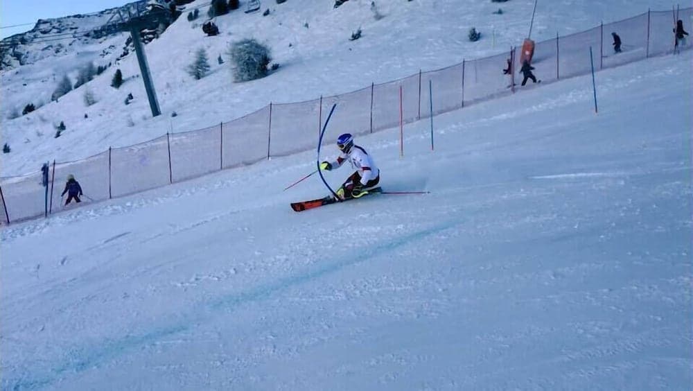 Skiing
