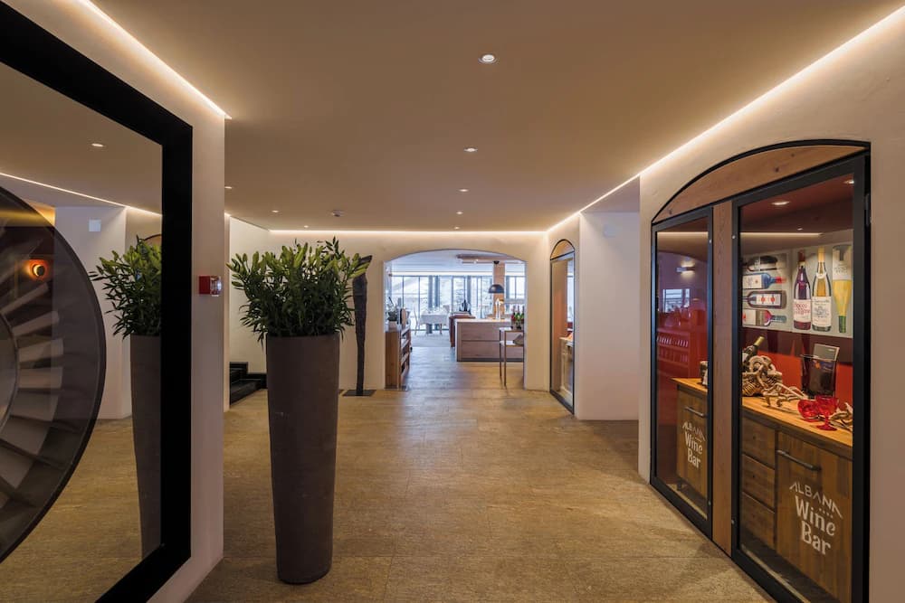Interior entrance