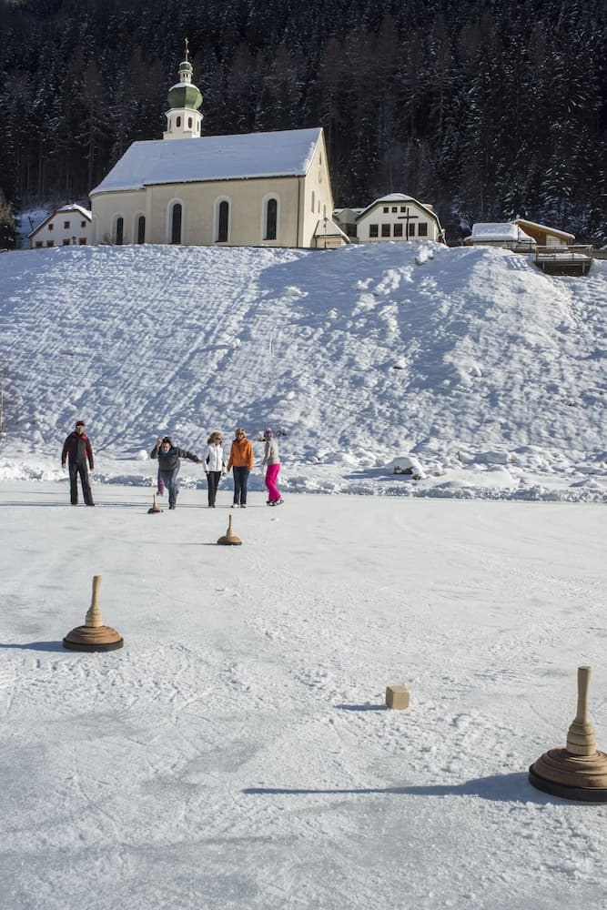 Ice skating