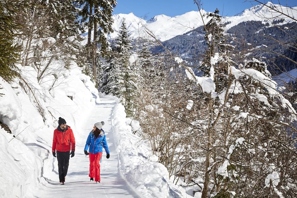 Snowshoeing