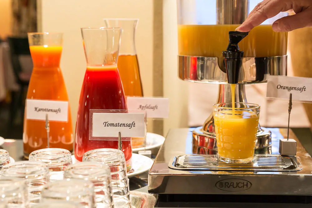 Breakfast buffet