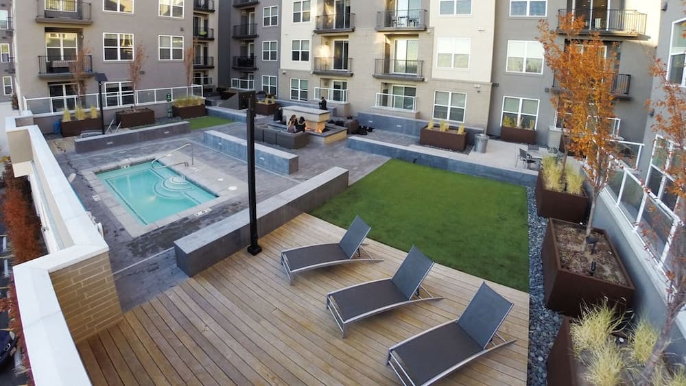 Outdoor pool
