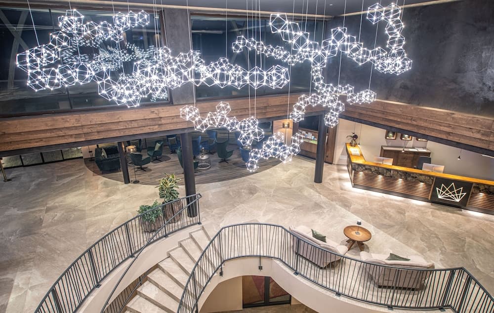 Interior entrance