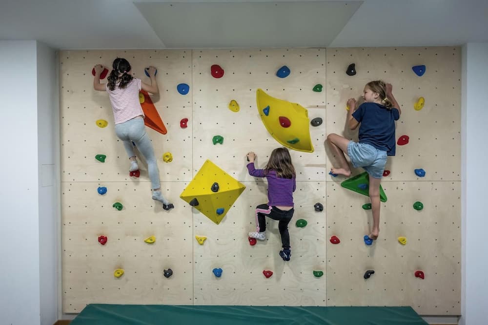 Rock climbing wall - indoor