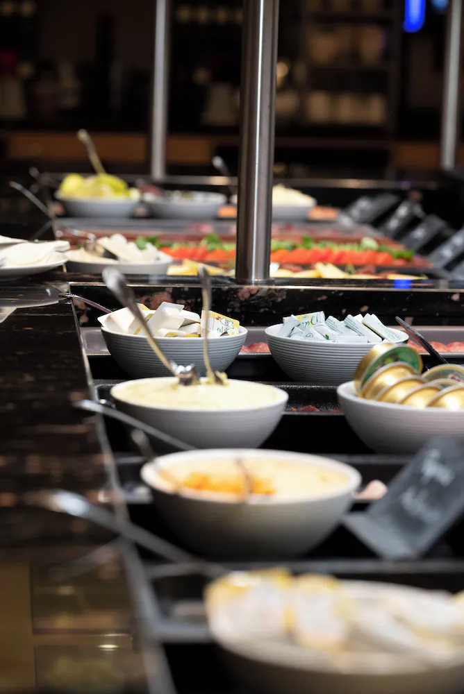 Breakfast buffet