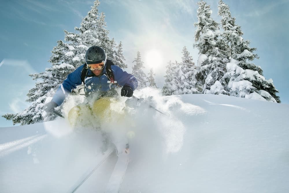 Skiing