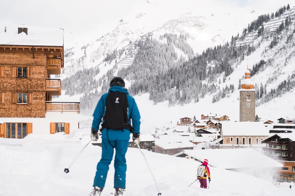 Skiing