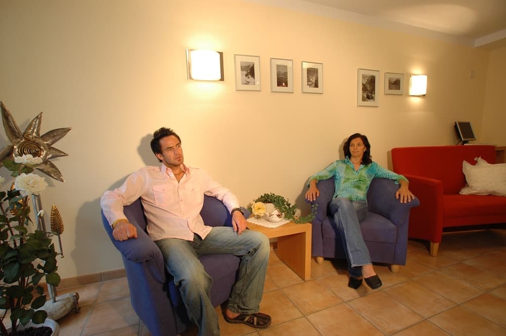 Lobby sitting area