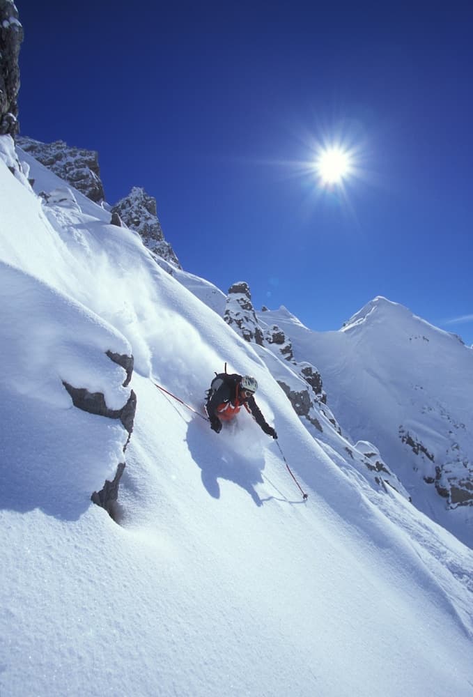 Skiing