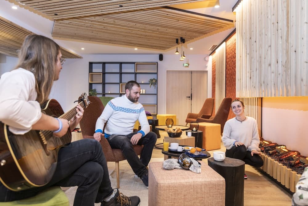 Lobby sitting area