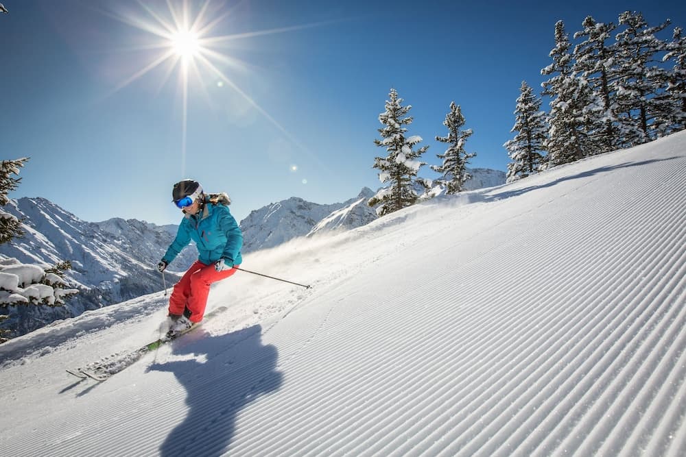 Skiing