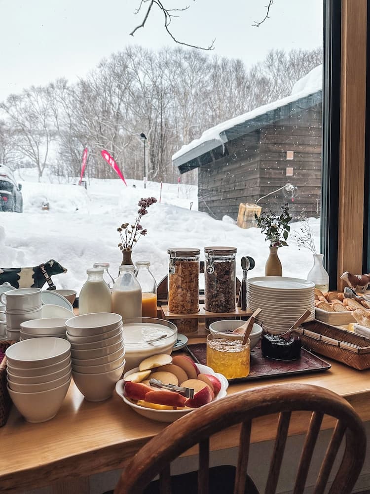 Breakfast buffet