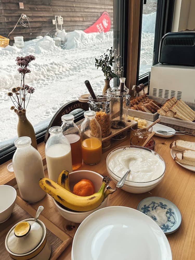 Breakfast buffet