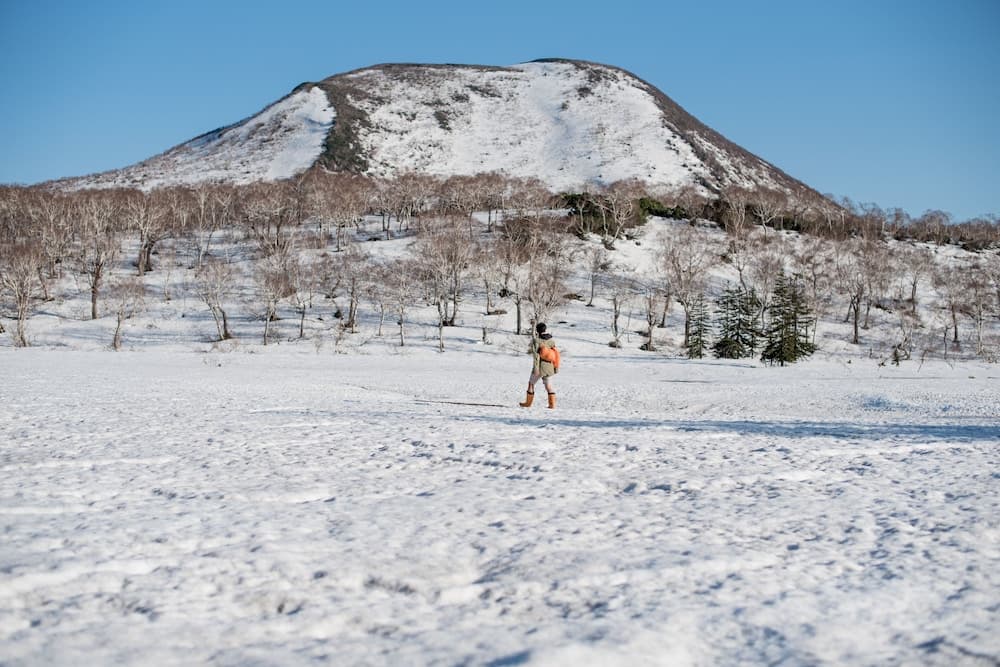 Snowshoeing