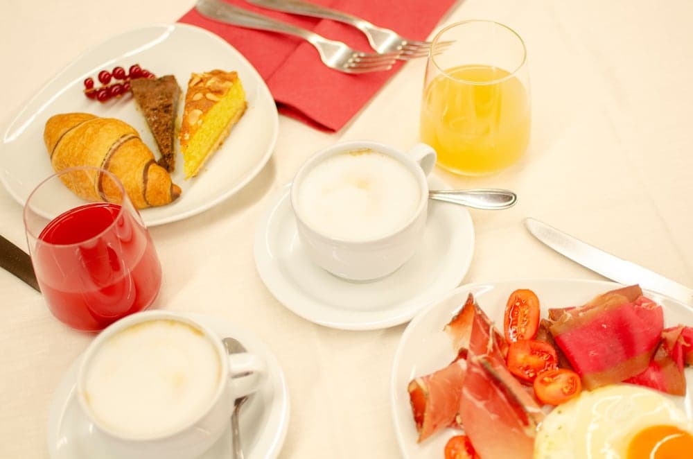 Breakfast buffet
