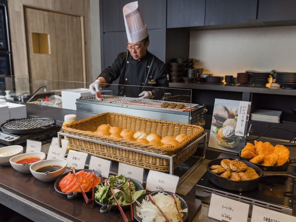 Breakfast buffet