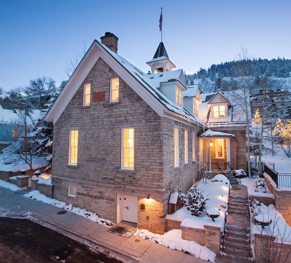 Front of property - evening/night