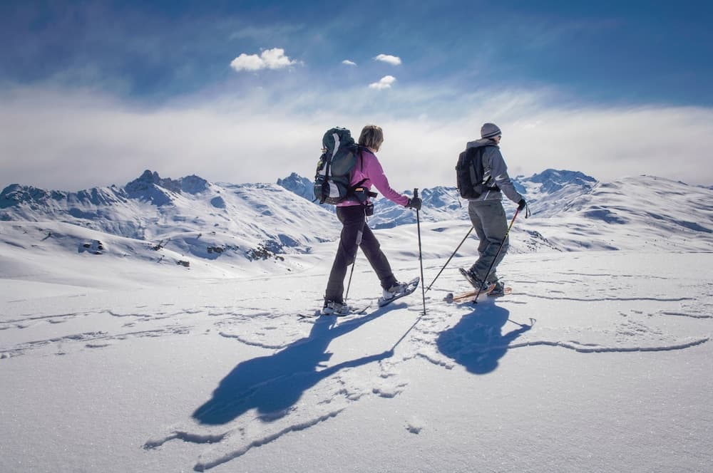 Snowshoeing