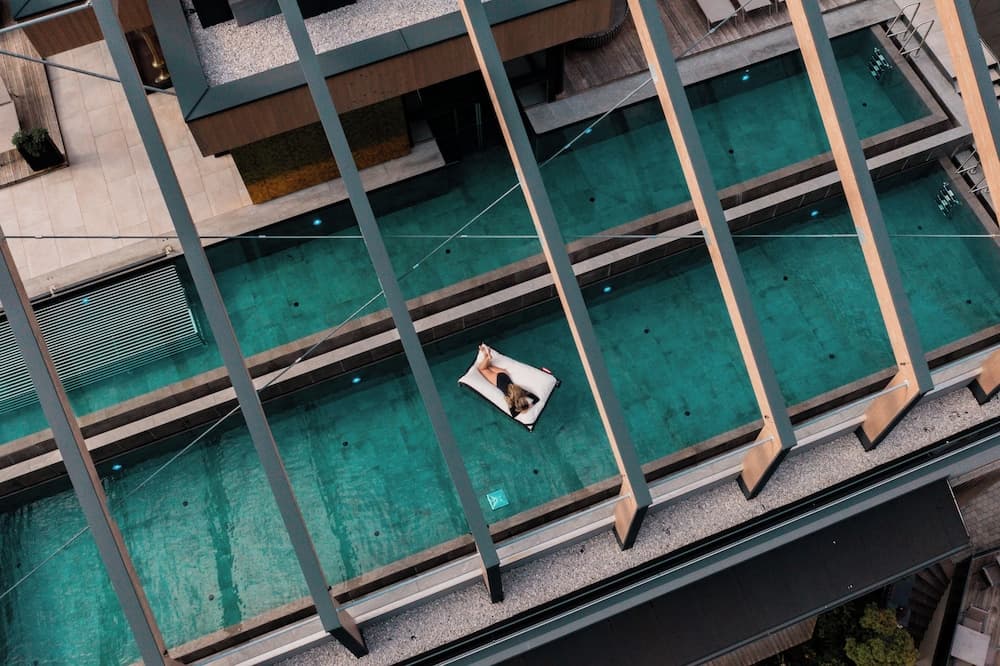 Rooftop pool