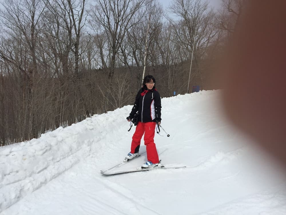 Skiing