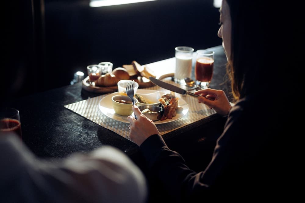 Breakfast buffet