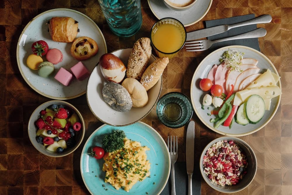 Breakfast buffet