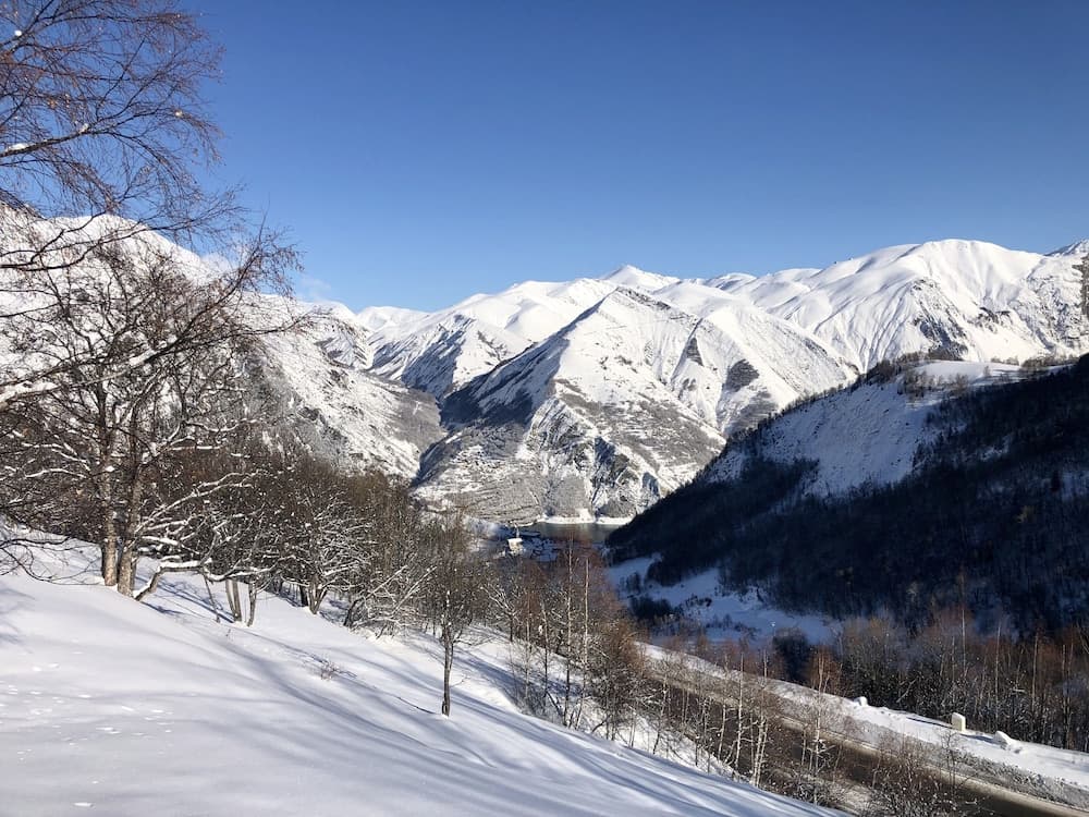 Snowshoeing