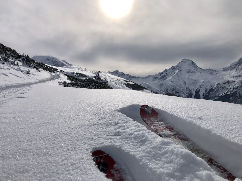 Snowshoeing