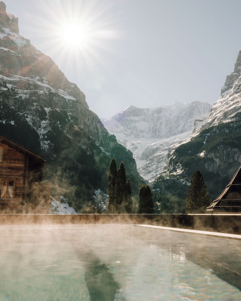 Rooftop pool