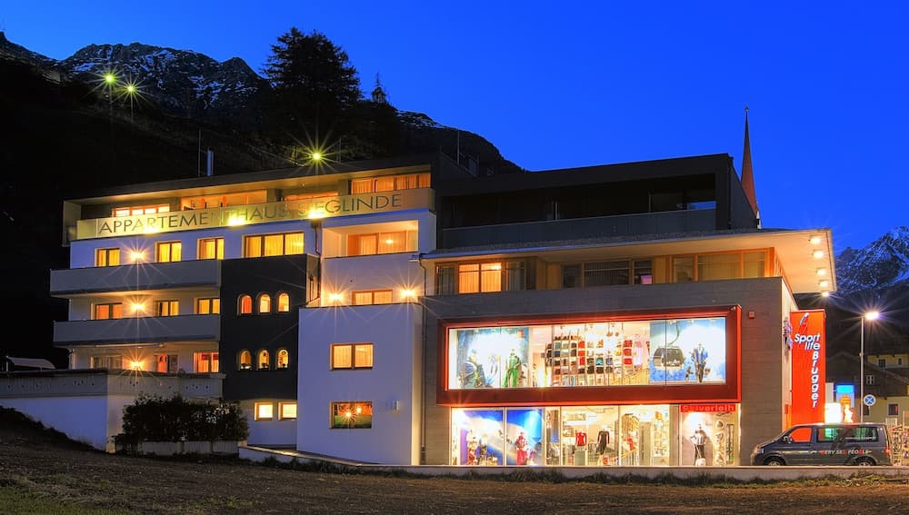 Front of property - evening/night