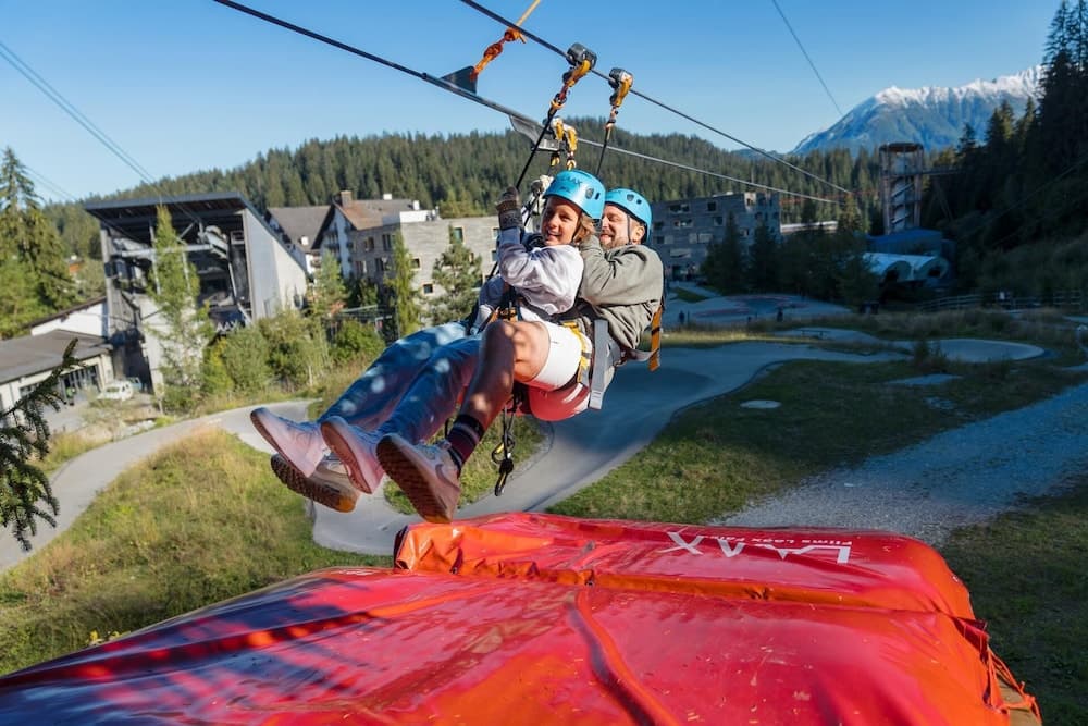 Ziplining