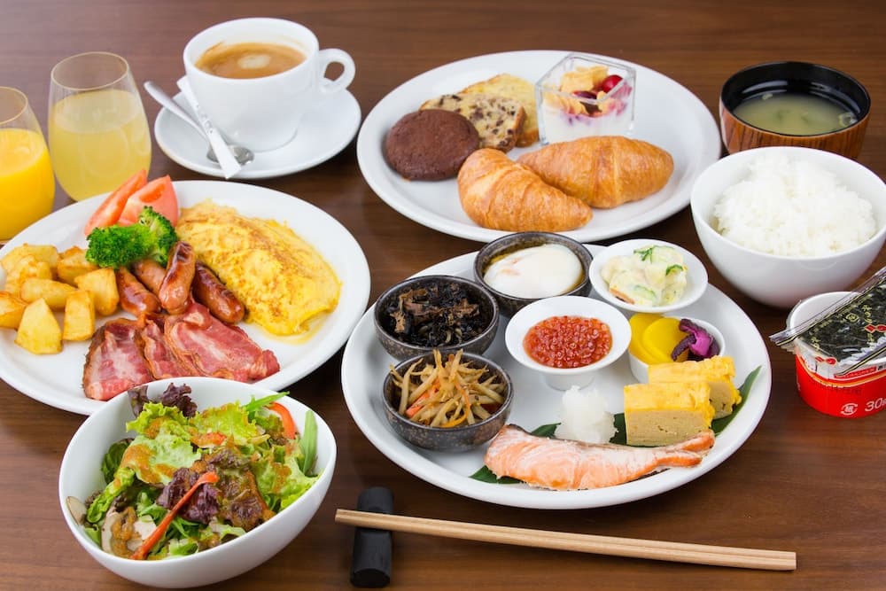 Breakfast buffet