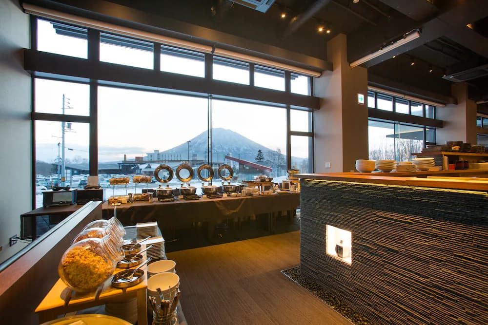 Breakfast area
