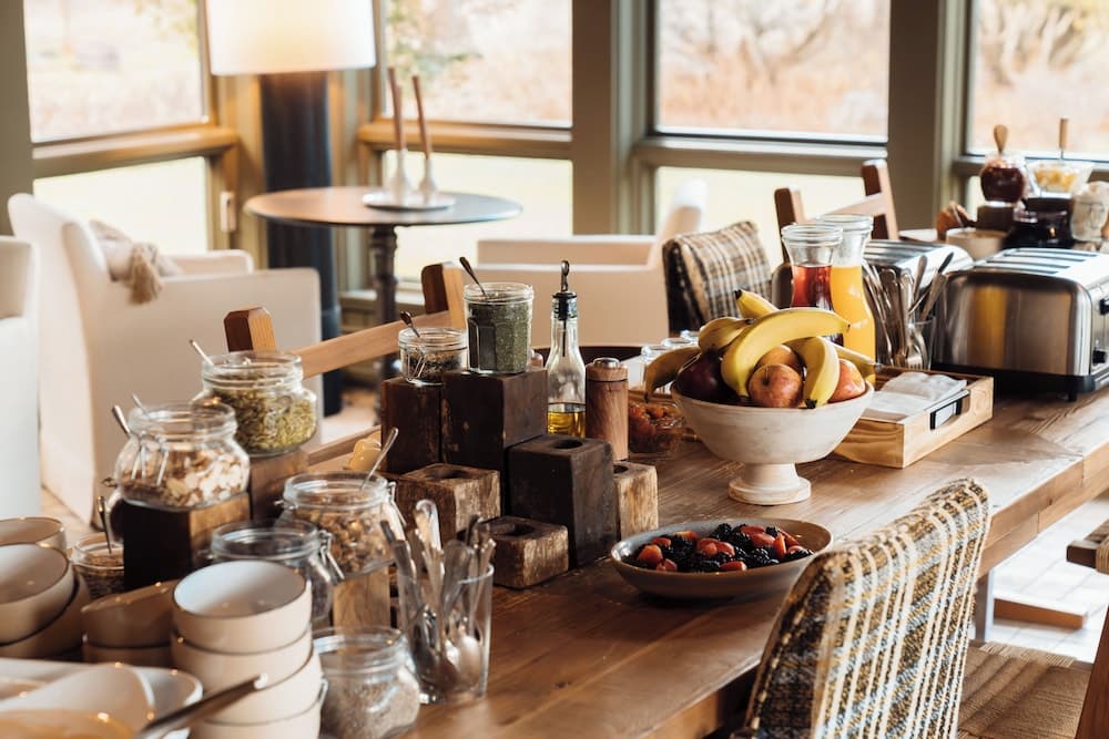 Breakfast buffet