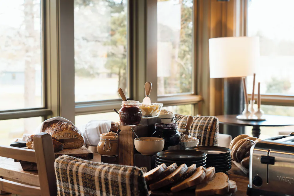 Breakfast area