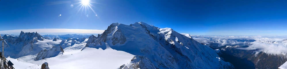 Chamonix - Summit of the Aiguille du Midi 3,842 m