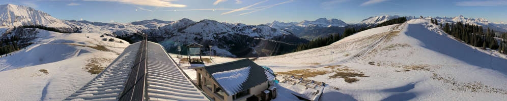 Megève - Sommet télésiège Petite Fontaine