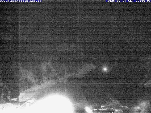 S. Cristina - Pista Saslong dall'Alpenhotel Plaza