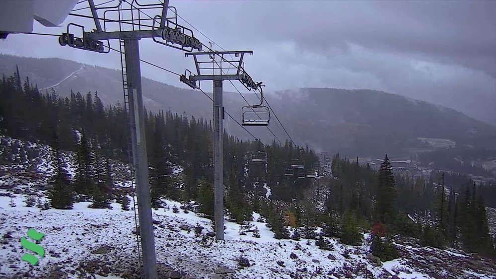 View from the top of the Basin Express Quad