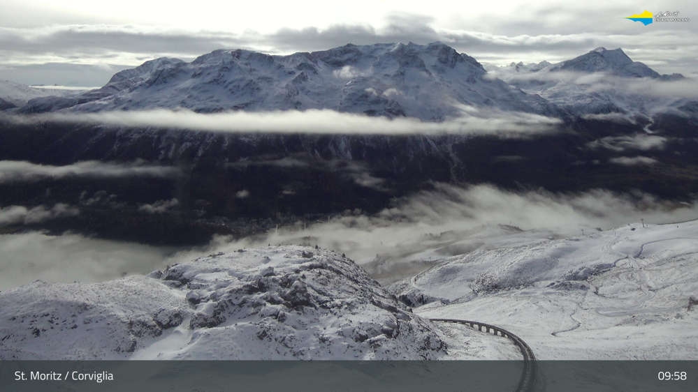 Engadin St. Moritz - Ausblick Richtung St. Moritzersee