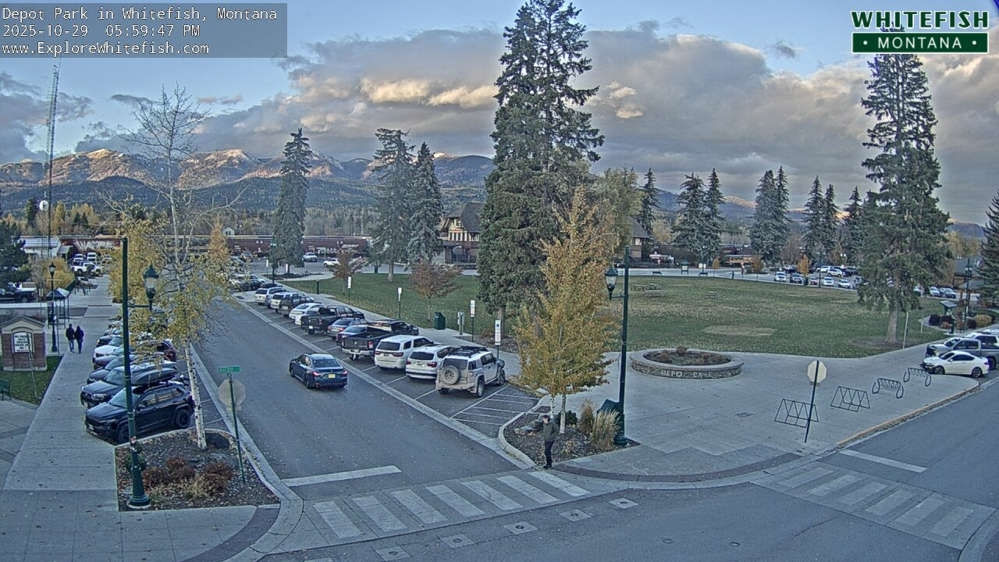 Whitefish - Whitefish Depot Park Webcam