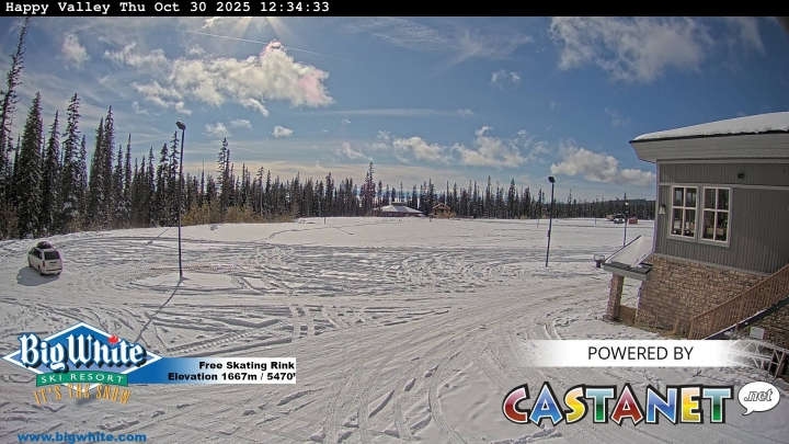 Big White Ski Resort Happy Valley Cam