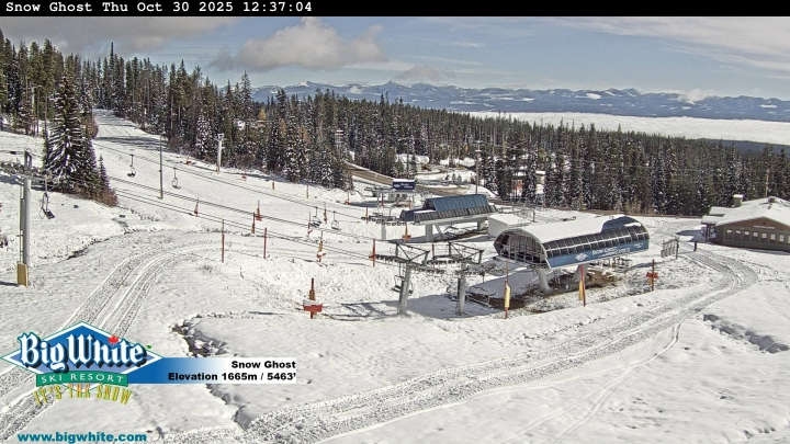 Big White Ski Resort Snow Ghost Cam